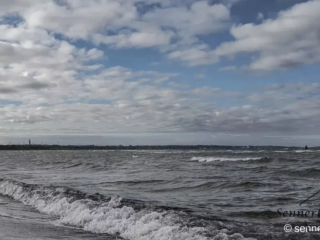 Kitesurfer am Weststrand bei Großenbrode