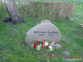 Gedenkstein Jüdischer Friedhof nahe Burg auf Fehmarn